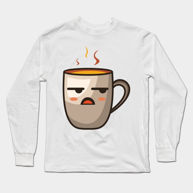 bad emoji vector Long Sleeve T-Shirt by Rizkydwi